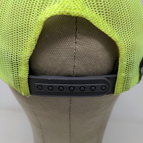 Goose Island Beer Co Mens Meshback Snapback Hat Gray Yellow Embroidered Logo - Picture 10 of 13